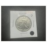 1941D VF Walking Liberty Half Dollar