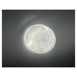 Bu 2013 1 Oz Silver Round Buffalo Design