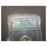 2005 P 5C ICG MS 67 Ocean View 1st Day of Issue