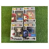 Funko Pop Spider-Man, Beast, Magneto & Jean Grey