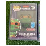 Funko Pop Art Series Michelangelo, Leonardo, & Splinter