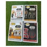 Funco Pop Star Wars Boba Fett, Reva & B2EMO