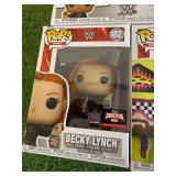 Funko Pop The Rock & Mankind, Becky Lynch & "Macho Man" Randy Savage