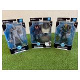 DC Multiverse General Zod, Bloodsport Unmasked & Green Arrow
