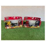 Power Rangers Dino Cycle with Red Ranger & Dino Cycle with Black Ranger