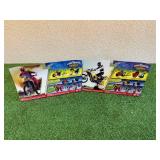 Power Rangers Dino Cycle with Red Ranger & Dino Cycle with Black Ranger