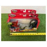 Power Rangers Dino Cycle with Red Ranger & Dino Cycle with Black Ranger
