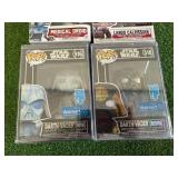 Funko Pop Star Wars - Medical Droid, Lando Calrisian, & Darth Vader