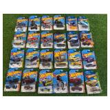 24 Hot Wheels