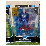 DC Multiverse Parallax, Lex Luther Power Suit & Azrael Batman Armor