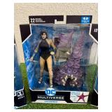DC Multiverse Cyborg with Face Shield, Superwoman & Armored Batman