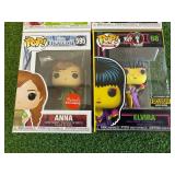 Funko Pop The Grinch, Buzz Lightyear, Anna & Elvira