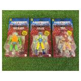 Masters of the Universe Man-At-Arms, Evil-Lyn & Teela
