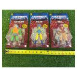 Masters of the Universe Man-At-Arms, Evil-Lyn & Teela