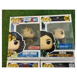 Funko Pop Wonder Woman, Sersi, Captain Marvel & The Vision