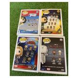 Funko Pop Wonder Woman, Sersi, Captain Marvel & The Vision
