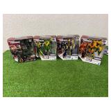 Transformers Sandstorm, Blitzwing, Autobot Springer & Soundblaster