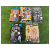Mixed Figures - Robocop, Batman, Zealot, Terra & Sting