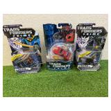 Transformers Prime Wheeljack, Terrorcon Cliffjumper & Starscream