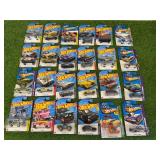 24 Hot Wheels