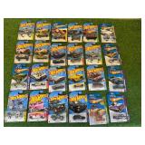 24 Hot Wheels