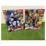 Power Rangers Dino Super Charge Titano Charge Megazord & Plesio Charge Megazord