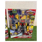 Power Rangers Dino Super Charge Titano Charge Megazord & Plesio Charge Megazord