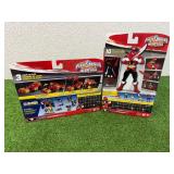 Power Rangers Super Megaforce Zep Racer Zord and Red Ranger & Armored Super Mega Red Ranger