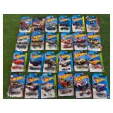 24 Hot Wheels
