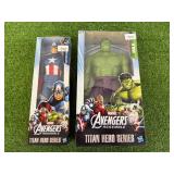 Marvel Avengers Captain America & Hulk