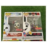 Funko POP Mini Puft, Mr. DNA, Bruce Wayne & Super Shredder