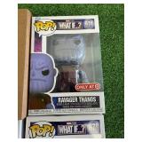 Funko POP What If...? Zolavision, King Killmonger, Ravager Thanos & Doctor Strange Supre
