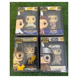Funko POP Pins - Seinfeld Jerry & Elaine, Batgirl & Star Wars Young Anakin Skywalker