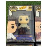 Funko POP Pins - Seinfeld Jerry & Elaine, Batgirl & Star Wars Young Anakin Skywalker