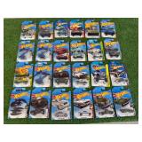 24 Hot Wheels