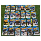 24 Hot Wheels