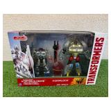 Transformers Silver Knight Optimus Prime & Grimlock