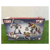 Transformers Silver Knight Optimus Prime & Grimlock