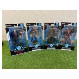 DC Multiverse The Penguin, Batgirl, Batman Unmasked & Batman Beyond