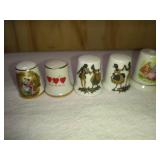 4 Ceramic Couples/Love and 1 Sutherland Counting Couple Thimbles