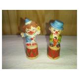 2 Enesco Clown Thimbles
