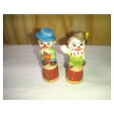 2 Enesco Clown Thimbles