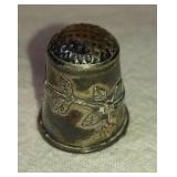 Antique Sterling Silver Thimble. Tested