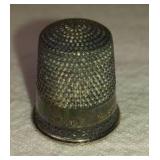 Antique Sterling Silver Thimble. Tested