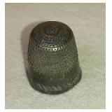 Antique Sterling Silver Thimble. Tested
