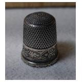 Antique Sterling Silver Thimble. Tested