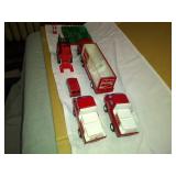 Vintage Coca-Cola Truck Fleet