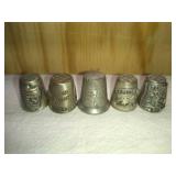 5 Best Quality Pewter Souvenir Thimbles