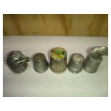5 Best Quality Pewter Souvenir Thimbles