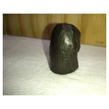 1978 C Wagner Bronze Cocker Spaniel Statuette Thimble Dated and Artist Signed